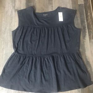 LOFT Outlet NWT Womens baby doll tank top.  Size small